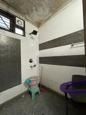 Bathroom in 3 BHK Builder Floor at Shakti Nagar – for Sale