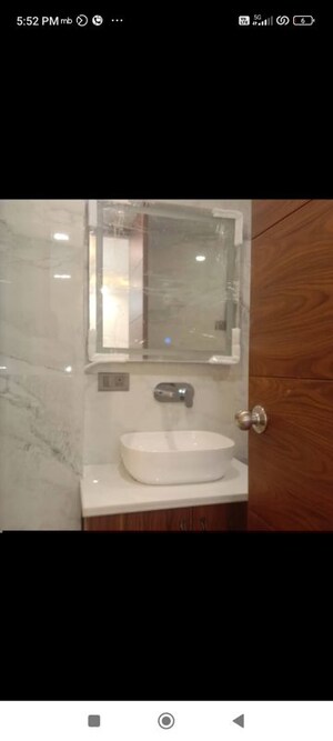 Bathroom in 4 BHK Builder Floor at Freedom Fighters Enclave – for Rent
