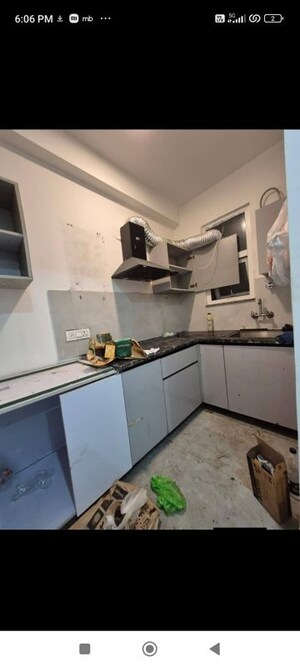 Kitchen in 1 BHK Builder Floor at Freedom Fighters Enclave – for Rent
