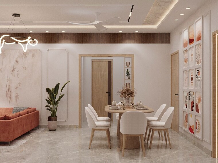 Living Room, adore-the-select-premia 3 Bedroom 1833 Sq.Ft. Apartment In Sector 77 Gurgaon 10363706