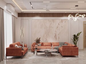 Living Room in 3 BHK Apartment at Adore The Select Premia, Sector 77 – for Sale