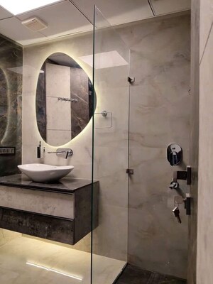 Bathroom in 2 BHK Apartment at Saket – for Rent
