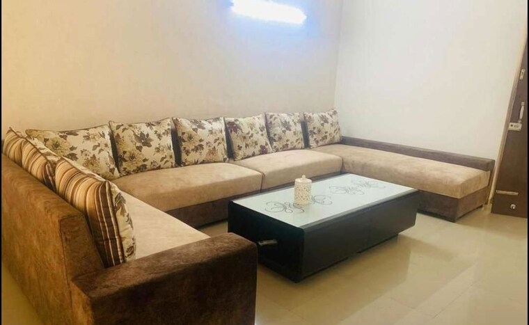 Living Room, nk-sharma-savitry-greens 3 Bedroom 1500 Sq.Ft. Apartment In Lohgarh Zirakpur 10363752