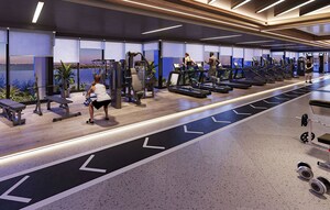 Gym in 4 BHK Apartment at Kabra Dvayam, Worli – for Sale