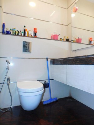 Bathroom in 3 BHK Apartment at Godrej Platinum Mumbai, Vikhroli East – for Rent
