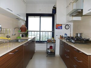 Kitchen in 3 BHK Apartment at Godrej Platinum Mumbai, Vikhroli East – for Rent