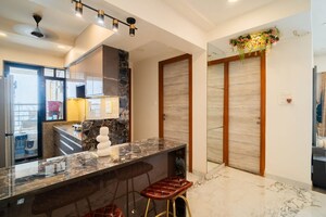 Living Room in 2 BHK Apartment at Sunteck Avenue 2, Goregaon West – for Sale