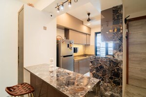 Living Room in 2 BHK Apartment at Sunteck Avenue 2, Goregaon West – for Sale