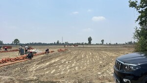Plot Area in  Plot at Krishna Iscon Valley, Gosainganj – for Sale