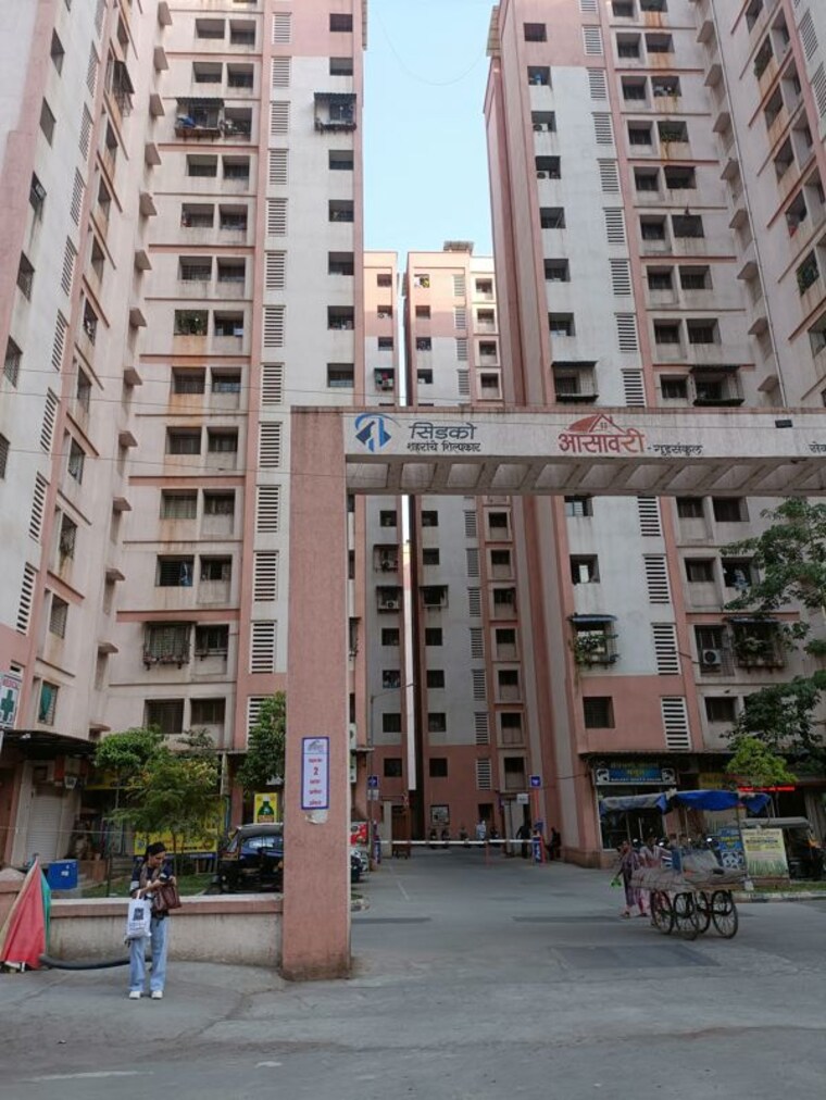 Exterior View, aasawari-gruhasankul 1 Bedroom 600 Sq.Ft. Apartment In Taloja Navi Mumbai 10363788
