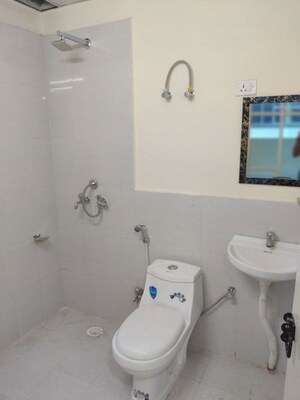 Bathroom in 2 BHK Apartment at Zara Aavaas, Sector 104 – for Rent