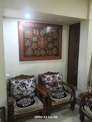 Living Room in 2 BHK Apartment at Raunak Unnathi Woods Phase 4 And 5, Ghodbunder Road – for Rent