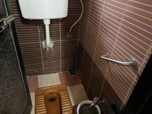 Bathroom in 1 BHK Apartment at Shiv Mandiri Chs, Sanpada – for Rent