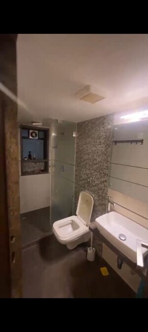 Bathroom in 2 BHK Apartment at Amber Kutir CHS, Dadar West – for Rent