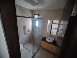 Bathroom in 3 BHK Builder Floor at Greater Kailash I – for Rent