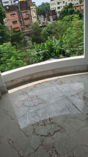 Balcony in 2 BHK Apartment at Aryan Towers, Madhyamgram – for Sale