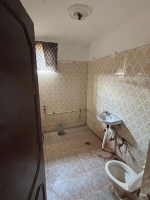 Bathroom in 1 RK Builder Floor at Garhi – for Rent