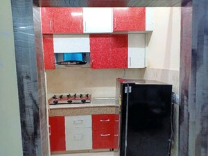 Kitchen in 1 RK Apartment at Logix Blossom Zest, Sector 143 – for Rent