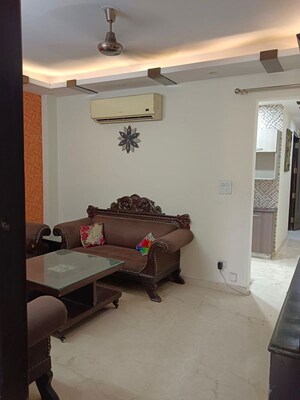 Living Room in 2 BHK Builder Floor at Amar Colony – for Rent