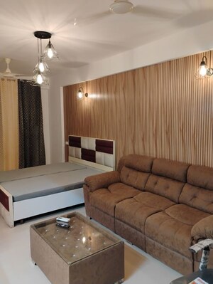 Living Room in 1 RK Apartment at Logix Blossom Zest, Sector 143 – for Rent