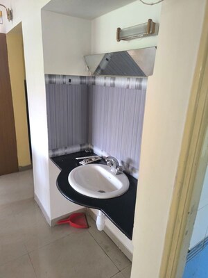Bathroom in 3 BHK Apartment at Jain Eisha Pearl, Kondhwa – for Rent