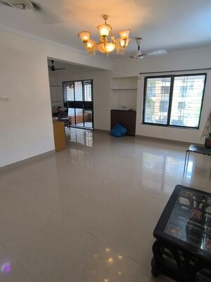 Living Room in 3 BHK Apartment at Jain Eisha Pearl, Kondhwa – for Rent