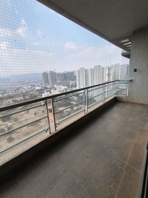Balcony in 4 BHK Apartment at Paranjape Blue Ridge, Hinjewadi – for Rent