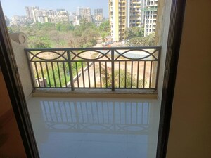 Balcony in 1 BHK Apartment at Mahaveer Heavens Phase II, Kalyan West – for Sale