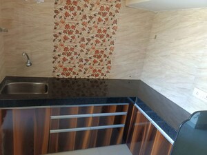 Kitchen in 1 BHK Apartment at Mahaveer Heavens Phase II, Kalyan West – for Sale