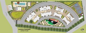 Master Plan in 2 BHK Apartment at Goel Ganga Panama , Pimple Nilakh – for Rent