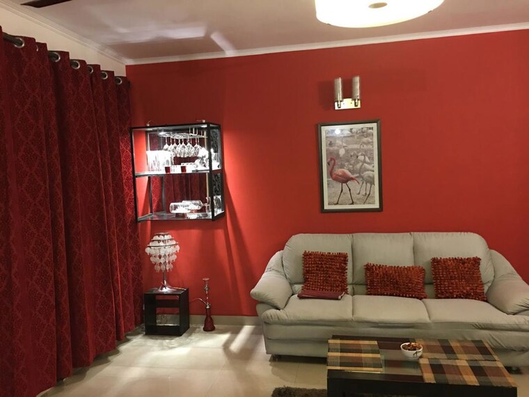 Living Room, hamlin-apartment 3 Bedroom 1750 Sq.Ft. Apartment In Sector 43 Gurgaon 10364005