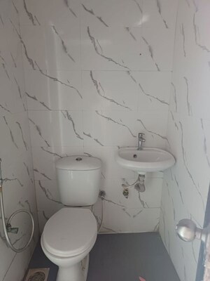 Bathroom in 2 BHK Apartment at Meenar Ammar Meadows Phase 2, Shilphata – for Rent