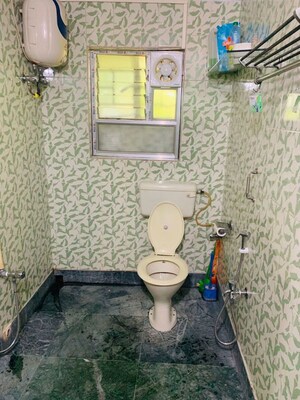 Bathroom in 2 BHK Apartment at Natural Haldiram Enclave, Vip Road – for Rent