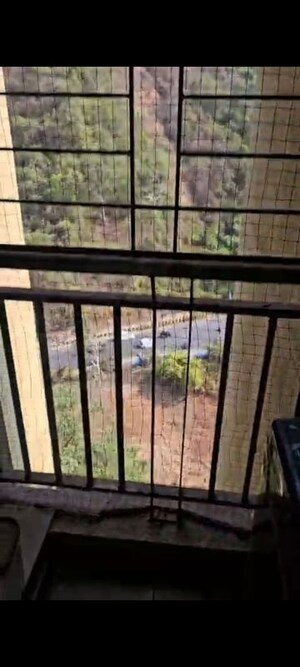 Balcony in 2 BHK Apartment at National Trinity Paradise, Shilphata – for Rent