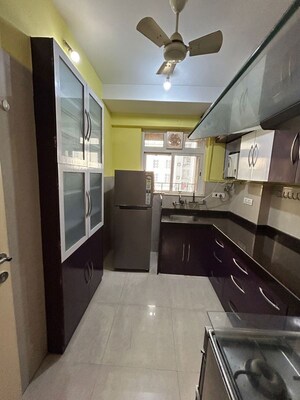 Kitchen in 2.5 BHK Apartment at Hiranandani Estate, Ghodbunder Road – for Rent