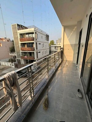 Balcony in 2 BHK Builder Floor at Chattarpur – for Rent
