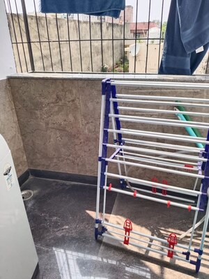Staircase in 2 BHK Builder Floor at Malviya Nagar – for Rent