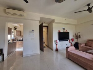 Living Room in 3.5 BHK Apartment at Adani M2K Oyster Grande, Sector 102 – for Rent