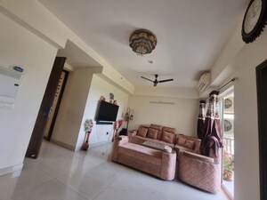 Hall in 3.5 BHK Apartment at Adani M2K Oyster Grande, Sector 102 – for Rent