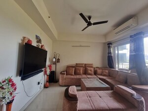 Living Room in 3.5 BHK Apartment at Adani M2K Oyster Grande, Sector 102 – for Rent