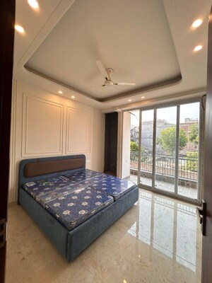 Bedroom in 3 BHK Apartment at Chattarpur – for Rent