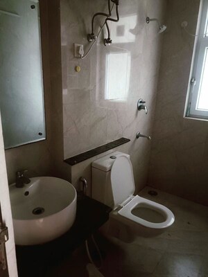 Bathroom in 3 BHK Apartment at Conscient Heritage Max, Sector 102 – for Rent