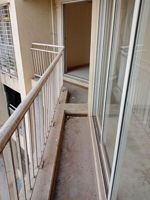 Balcony in 2 BHK Apartment at Bharat Ecovistas, Shilphata – for Sale
