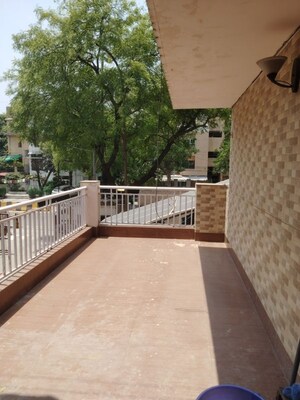 Balcony in 3 BHK Apartment at Sarita Vihar – for Rent