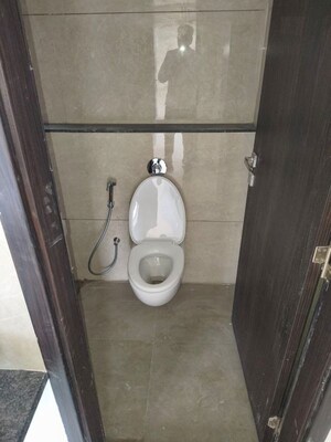 Bathroom in 2 BHK Apartment at Wadhwani Om Mangalam Yash, Kiwale – for Rent