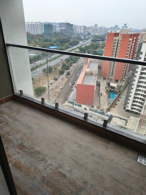 Balcony in 2 BHK Apartment at Wadhwani Om Mangalam Yash, Kiwale – for Rent