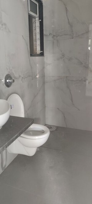Bathroom in 1 BHK Apartment at Anant Metropolis Insignia Towers, Kasarvadavali – for Rent