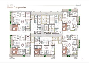 Master Plan in 4 BHK Apartment at Yula Globus Neo, Kokapet – for Sale
