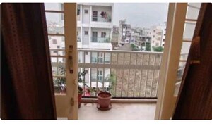 Balcony in 2 BHK Apartment at Spectrum BA Swadesha, Moshi – for Rent