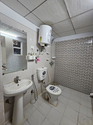 Bathroom in 2 BHK Apartment at Gaur City 2 - 14th Avenue, Sector 16c Greater Noida – for Rent